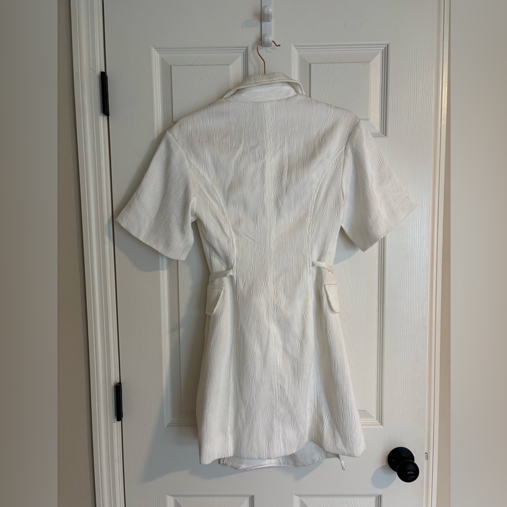 Anthropologie white dress